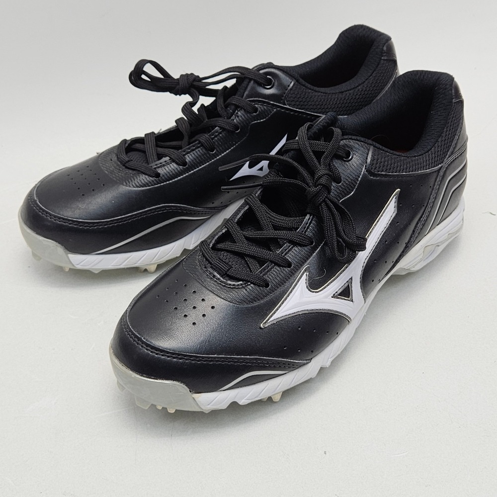 Mizuno 9 Spike Advanced Classic 7 Mens Baseball Cleat Black White 10 320431.9000